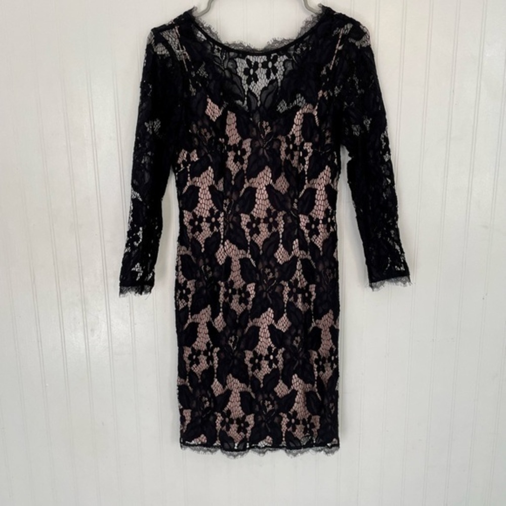 Adrianna Papell lace bodycon dress - 4